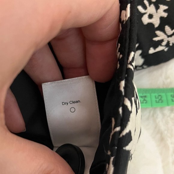 Coldwater Creek Sz 18 Black Ivory Button Down Suit Classic Business Jacket - Picture 10 of 11